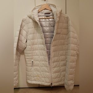White Columbia Omni-Heat jacket hoodie. Very very warm!